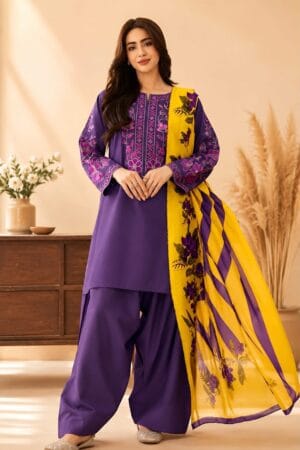 Dhanak | 3 PC | Winter Collection