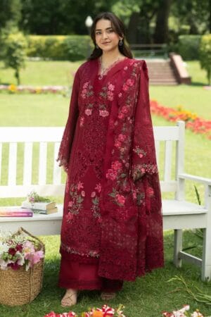 Heavy Embroidered Front, Daman Patch Lawn 3pc