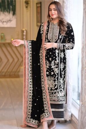 ANEELAS | Fine Quality Premium Lawn 3pc | Embroidered Front + Daman Patch