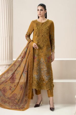 Luxury Fine Quality Premium Lawn 3pc Brand: MARIA.B (First Copy)
